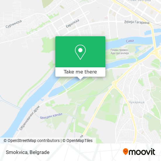 Smokvica map