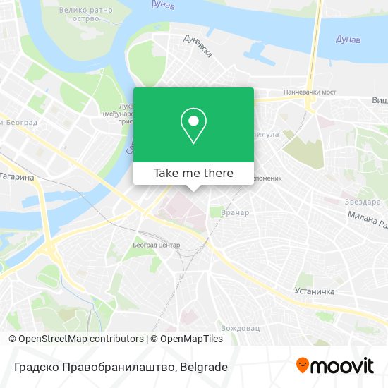 Градско Правобранилаштво map