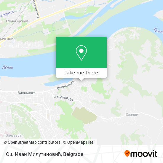 Ош Иван Милутиновић map