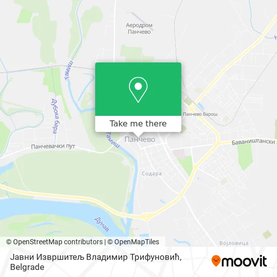 Јавни Извршитељ Владимир Трифуновић map
