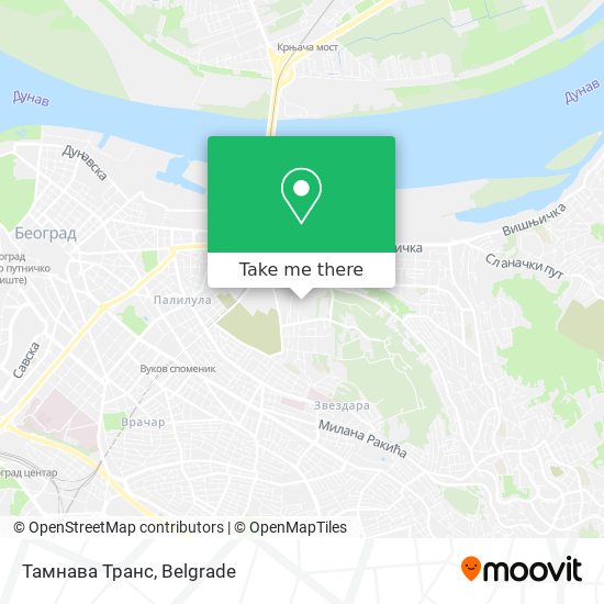 Тамнава Транс map