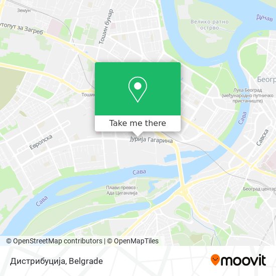 Дистрибуција map