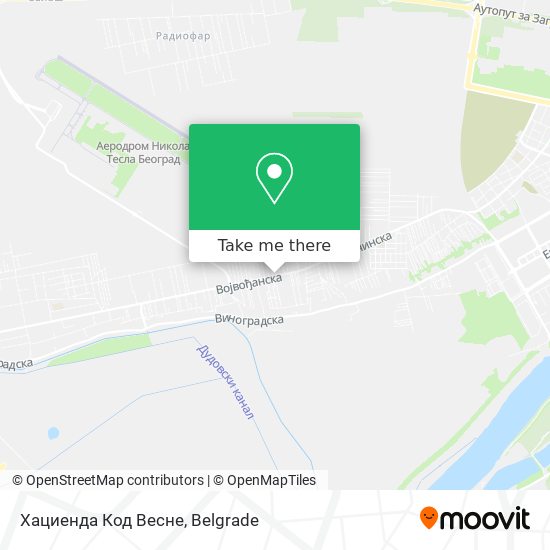 Хациенда Код Весне map