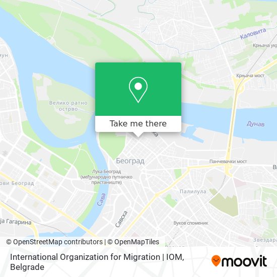 International Organization for Migration | IOM map