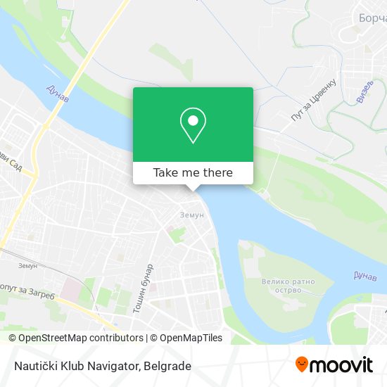 Nautički Klub Navigator map