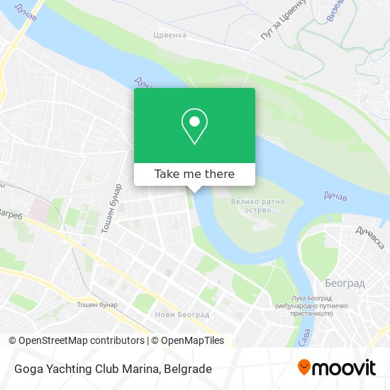 Goga Yachting Club Marina map