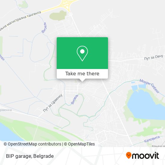 BIP garage map