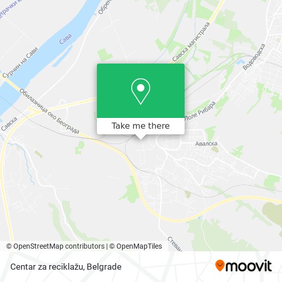 Centar za reciklažu map