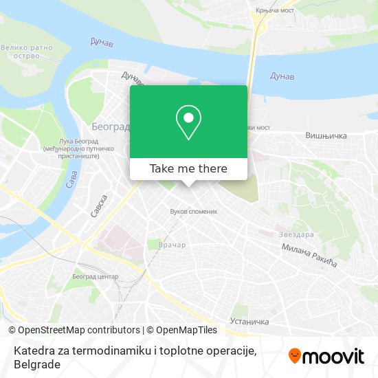 Katedra za termodinamiku i toplotne operacije map