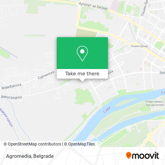 Agromedia map