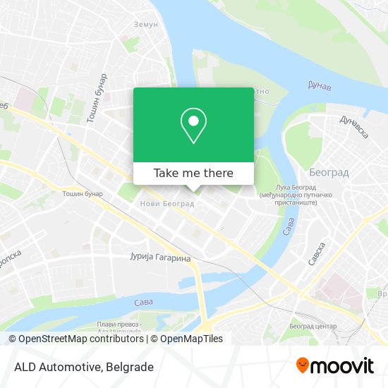 ALD Automotive map