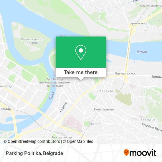 Parking Politika map