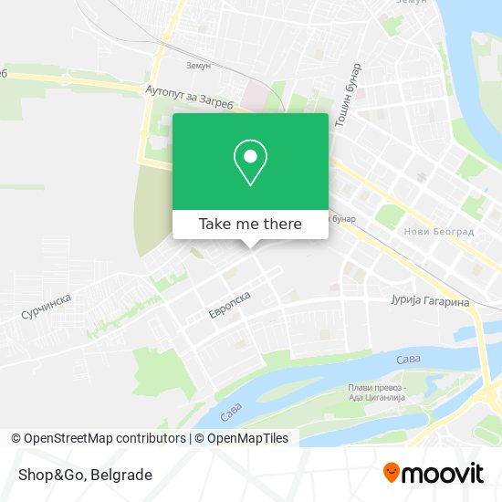 Shop&Go map