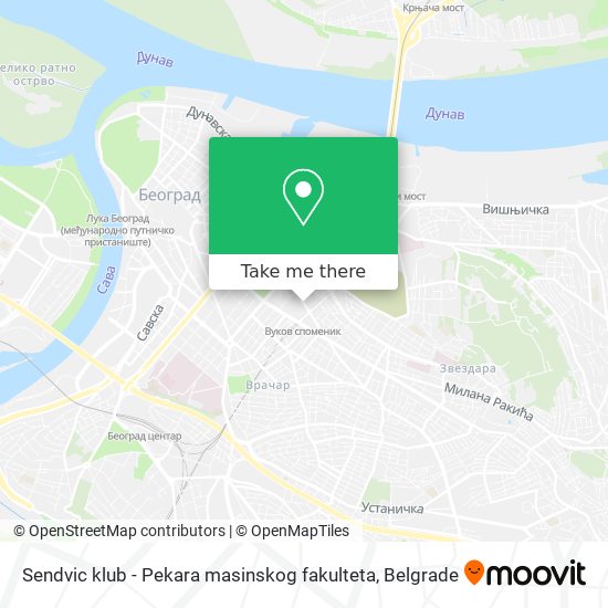 Sendvic klub - Pekara masinskog fakulteta map