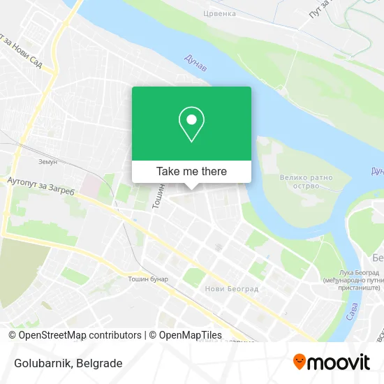 Golubarnik map