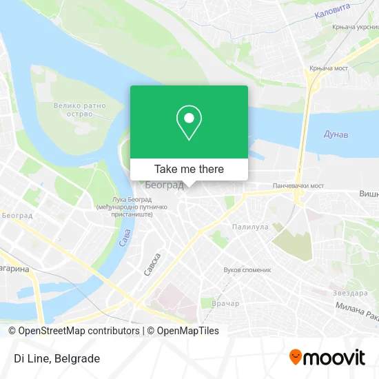 Di Line map