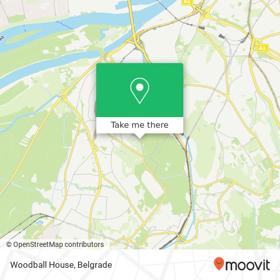 Woodball House map