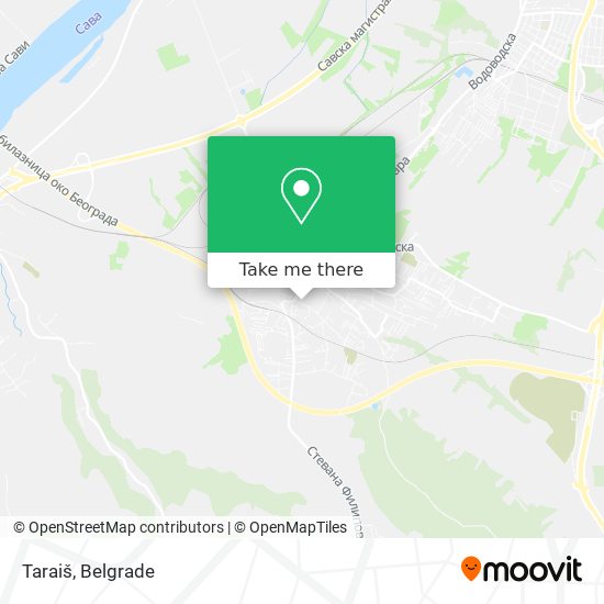 Taraiš map