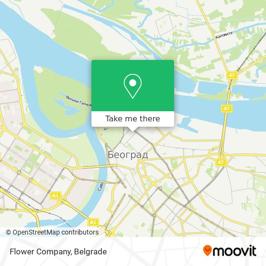 Flower Company map