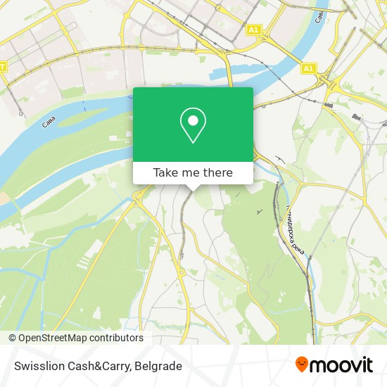 Swisslion Cash&Carry map