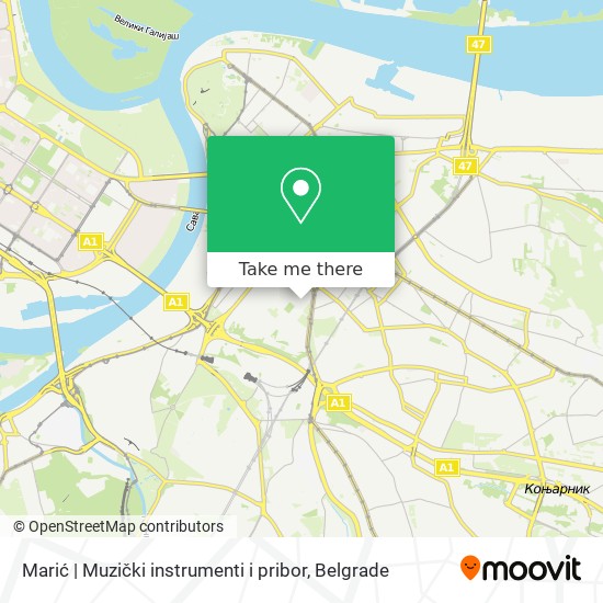 Marić | Muzički instrumenti i pribor map