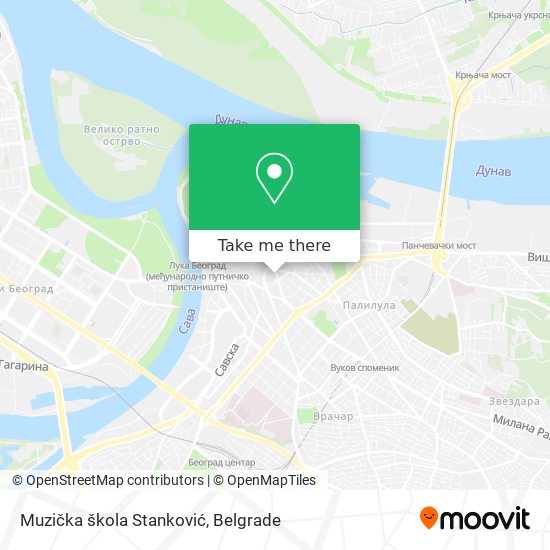 Muzička škola Stanković map