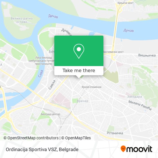 Ordinacija Sportiva VSZ map