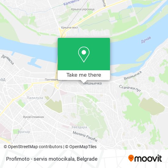 Profimoto - servis motocikala map