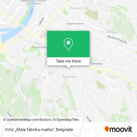 Vrtić „Mala fabrika mašte” map