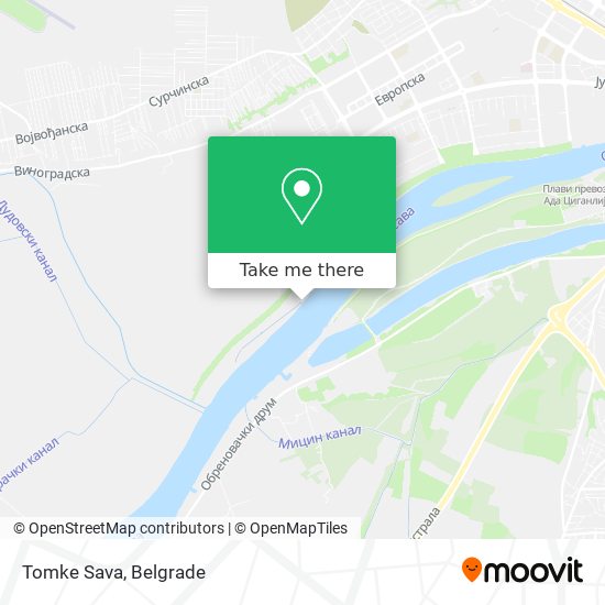 Tomke Sava map