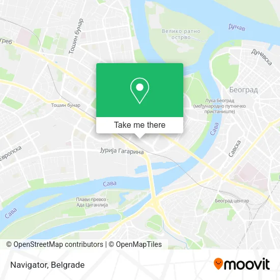 Navigator map