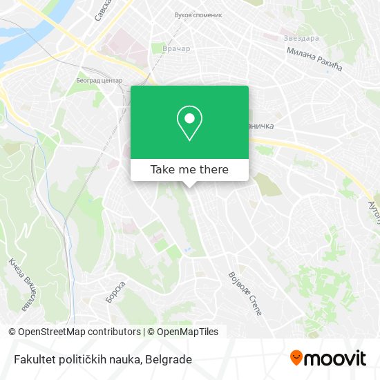 Fakultet političkih nauka map