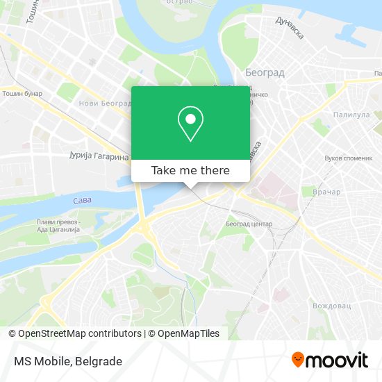 MS Mobile map