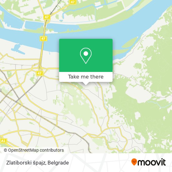 Zlatiborski špajz map