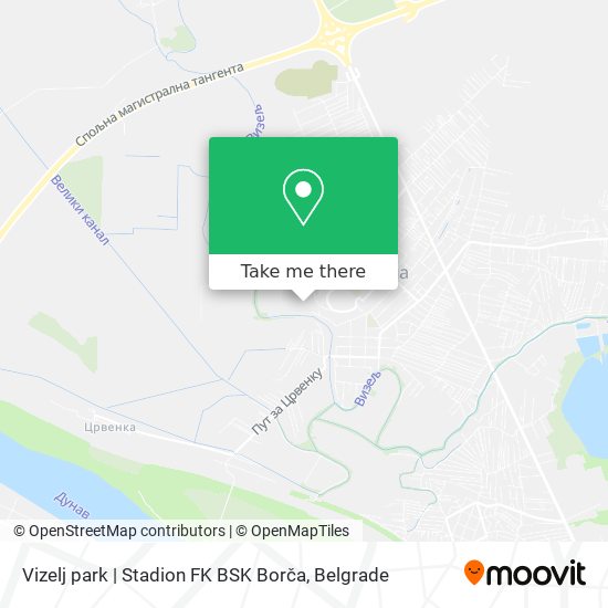 Vizelj park | Stadion FK BSK Borča map