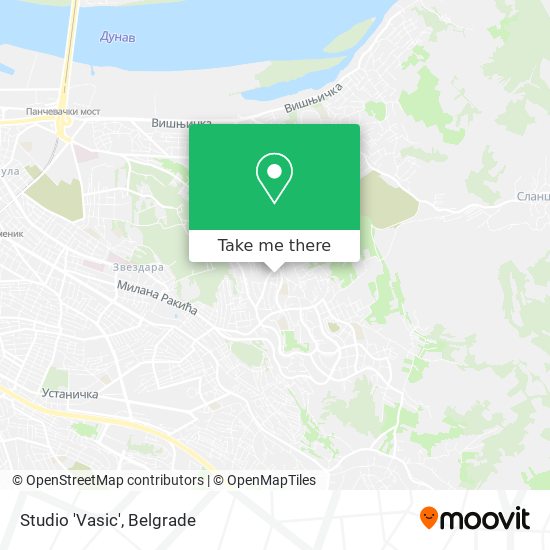 Studio 'Vasic' map