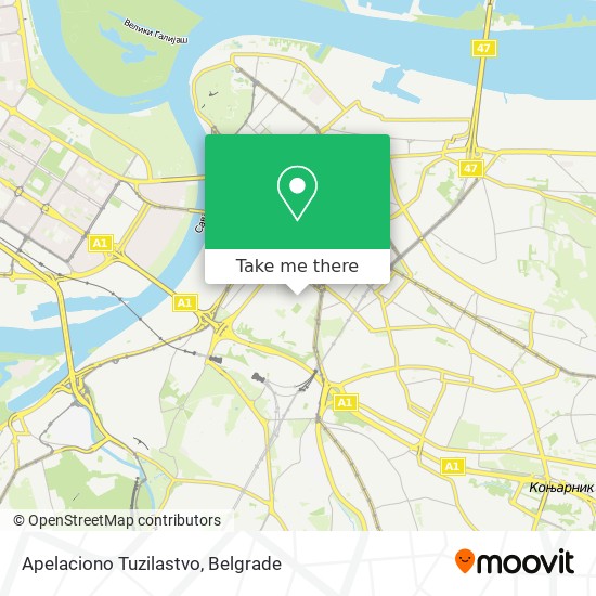 Apelaciono Tuzilastvo map