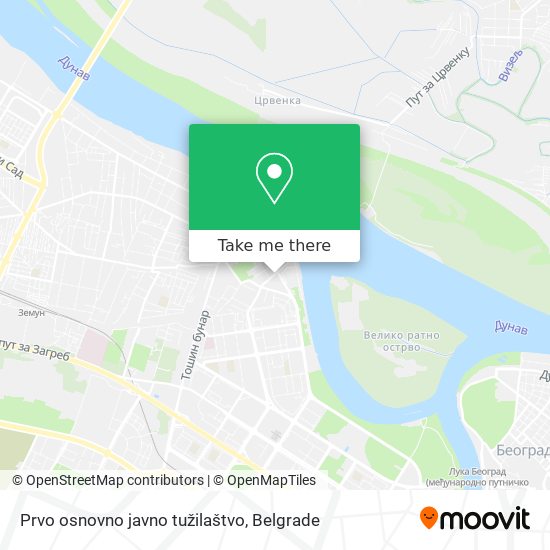 Prvo osnovno javno tužilaštvo map