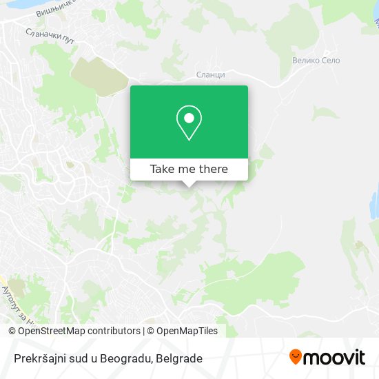 Prekršajni sud u Beogradu map