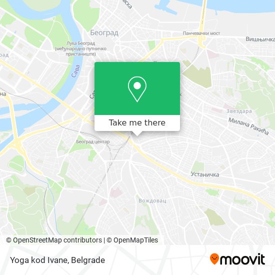 Yoga kod Ivane map