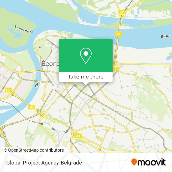 Global Project Agency map