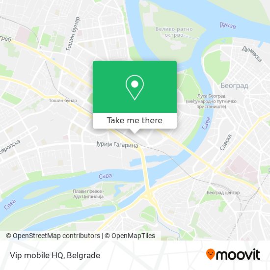 Vip mobile HQ map