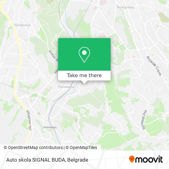 Auto skola SIGNAL BUDA map