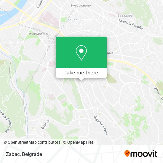 Zabac map