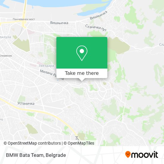 BMW Bata Team map