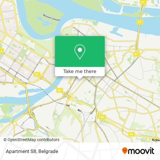 Apartment S8 map