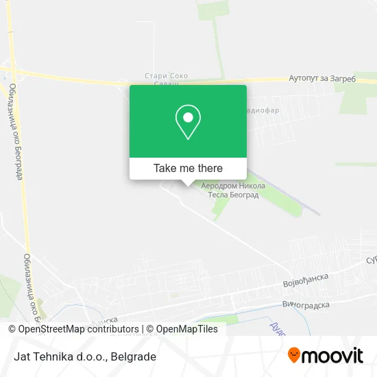 Jat Tehnika d.o.o. map