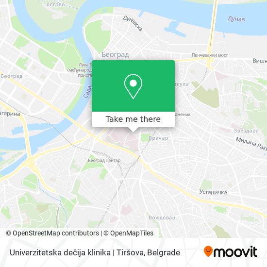 Univerzitetska dečija klinika | Tiršova map