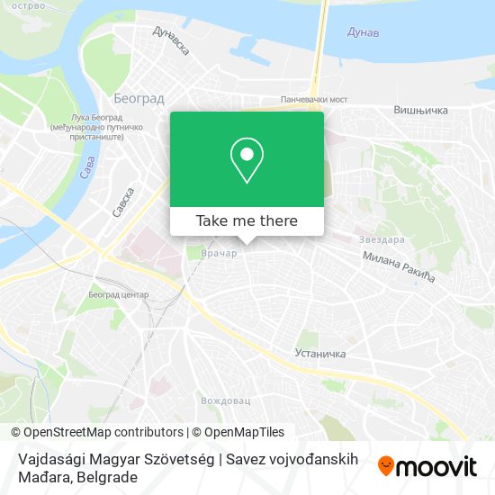 Vajdasági Magyar Szövetség | Savez vojvođanskih Mađara map