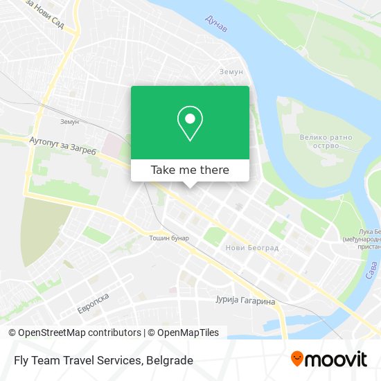Fly Team Travel Services map